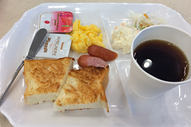 札幌東横インの朝食